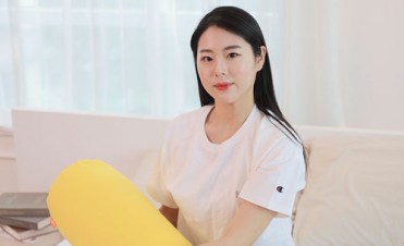 잠인 옥스퍼드 캔디쿠션_옐로우